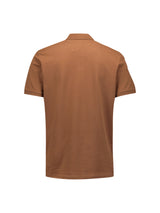 Pique poloshirt | Camel