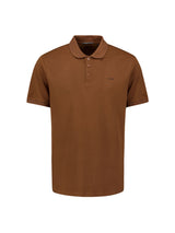 Pique poloshirt | Camel