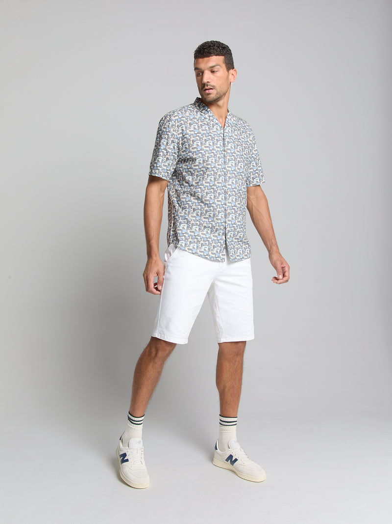 Printed shirt | Dark Steel