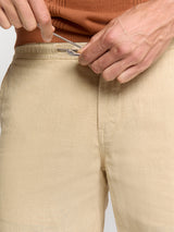 Linen short | Sand