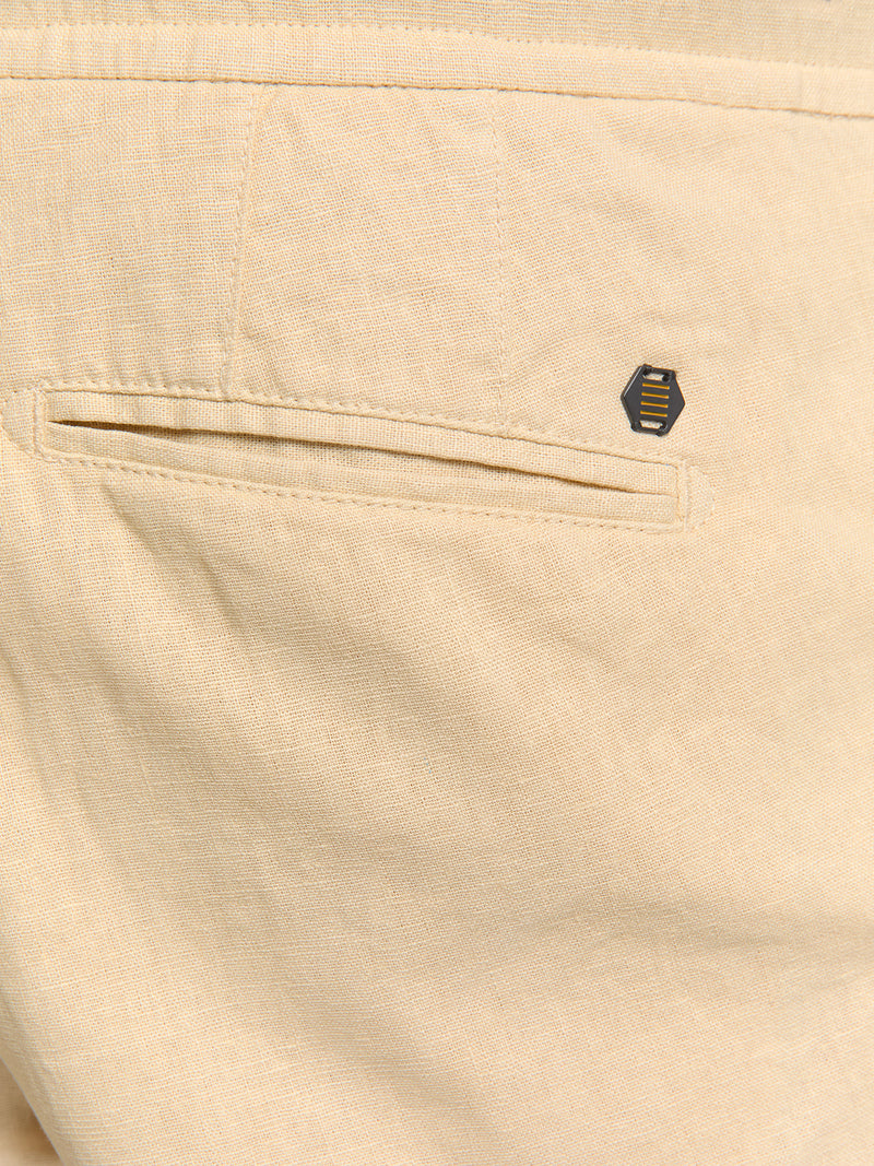 Linen short | Sand