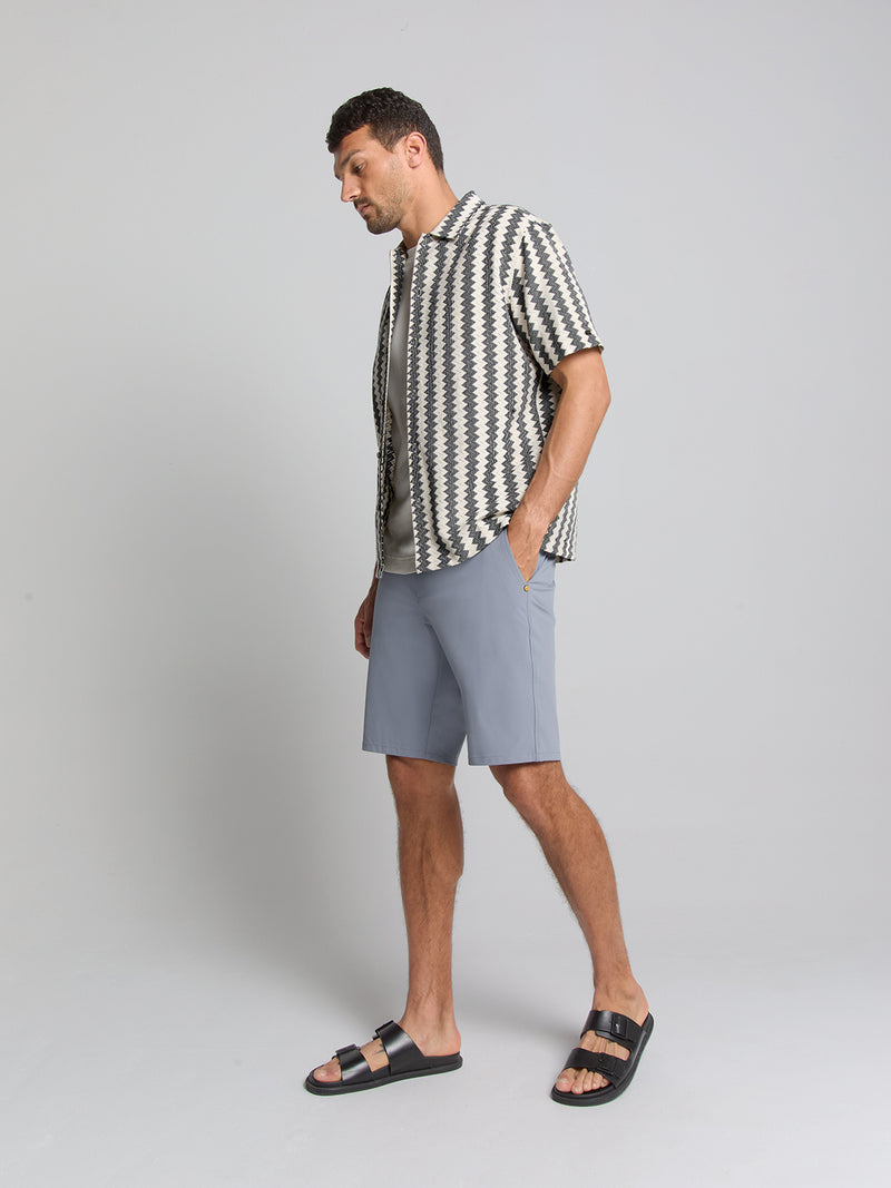 Jersey short | Washed Blue