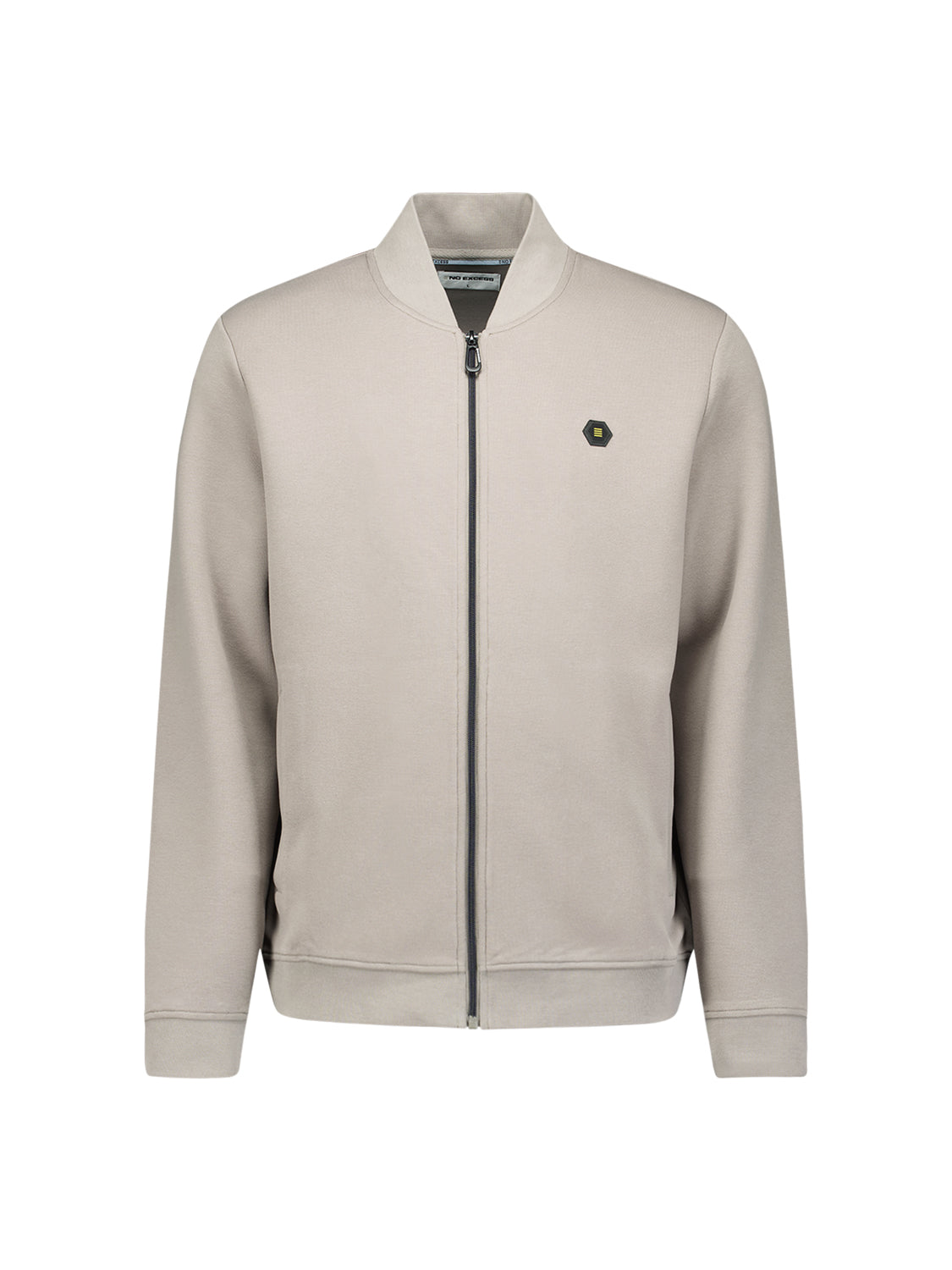 Piqué cardigan | Clay