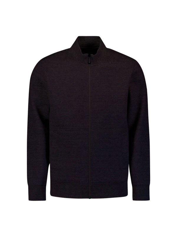 Textured cardigan | Black