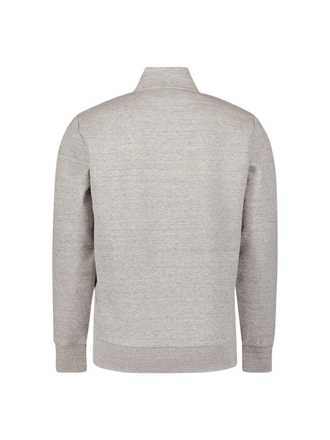 Textured cardigan | Grey Melange