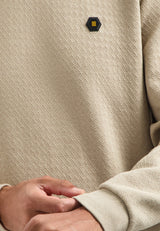 Textured Sweater | Sand