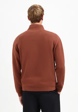 Soft half-zip sweater | Terra