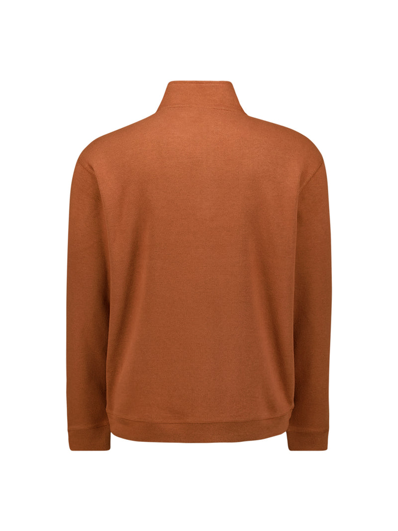Soft half-zip sweater | Terra