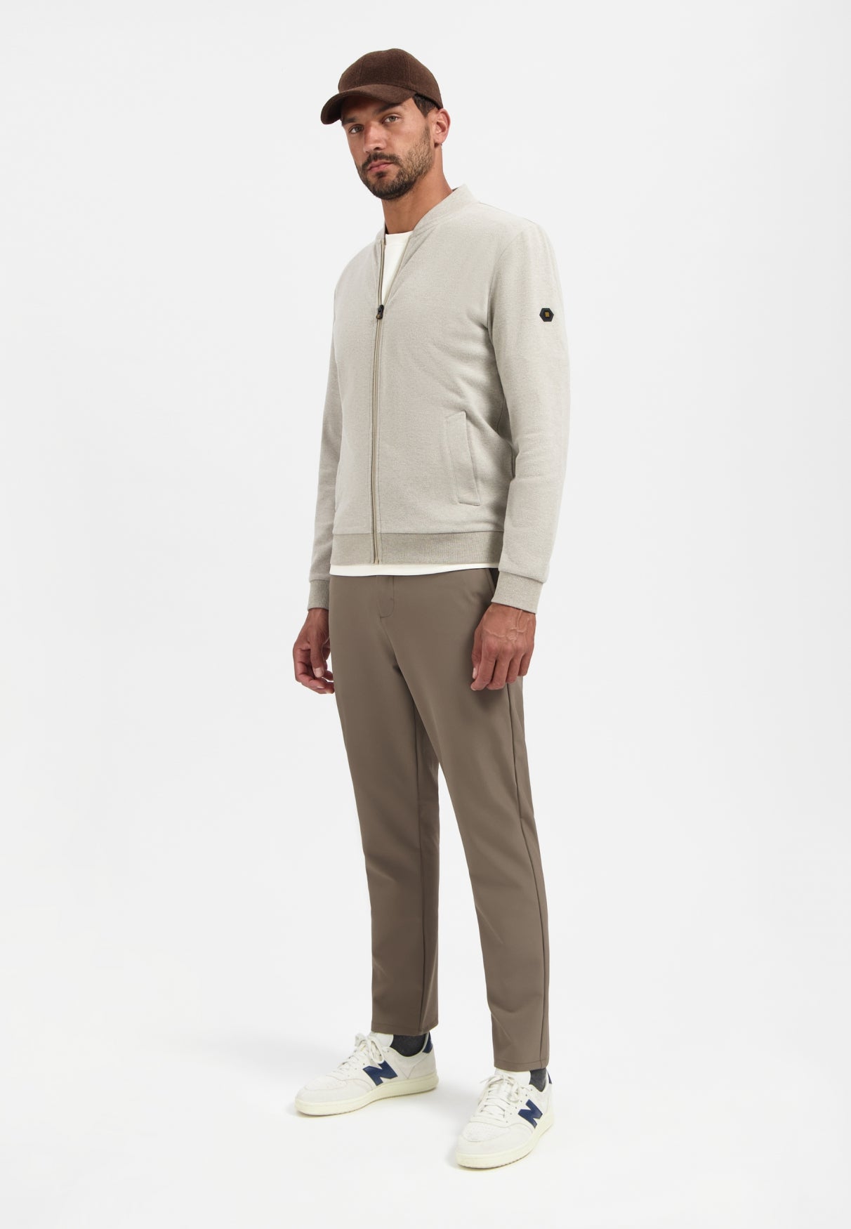 Soft cardigan | Sand