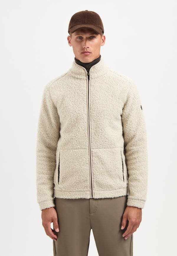 Teddy cardigan | Sand