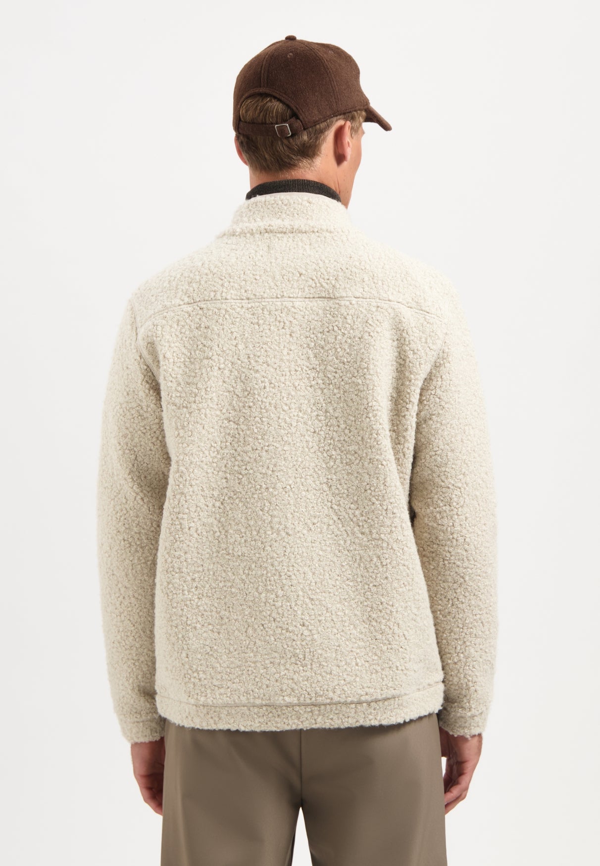 Teddy cardigan | Sand