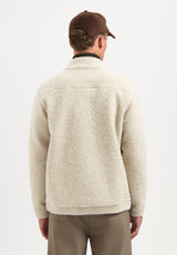 Teddy cardigan | Sand