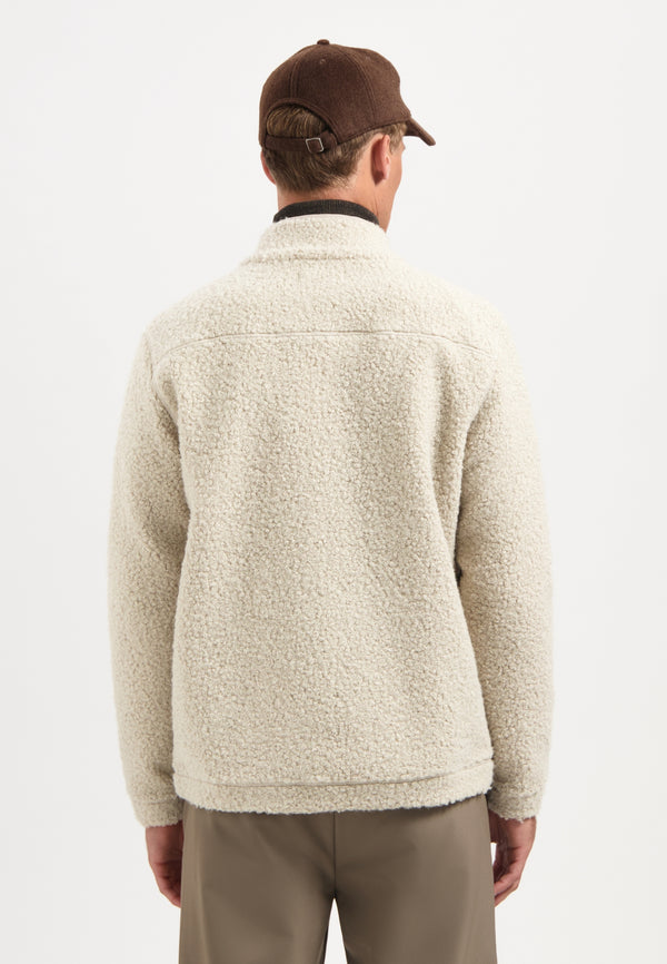 Teddy cardigan | Sand