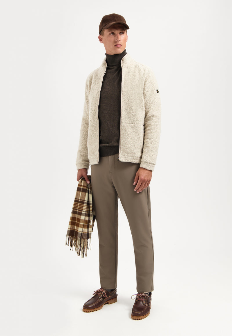 Teddy cardigan | Sand
