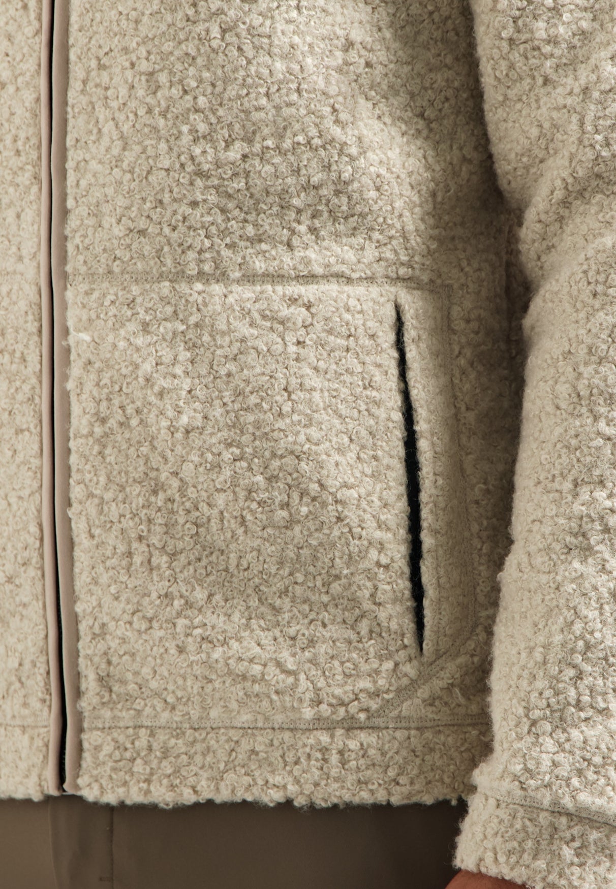 Teddy cardigan | Sand