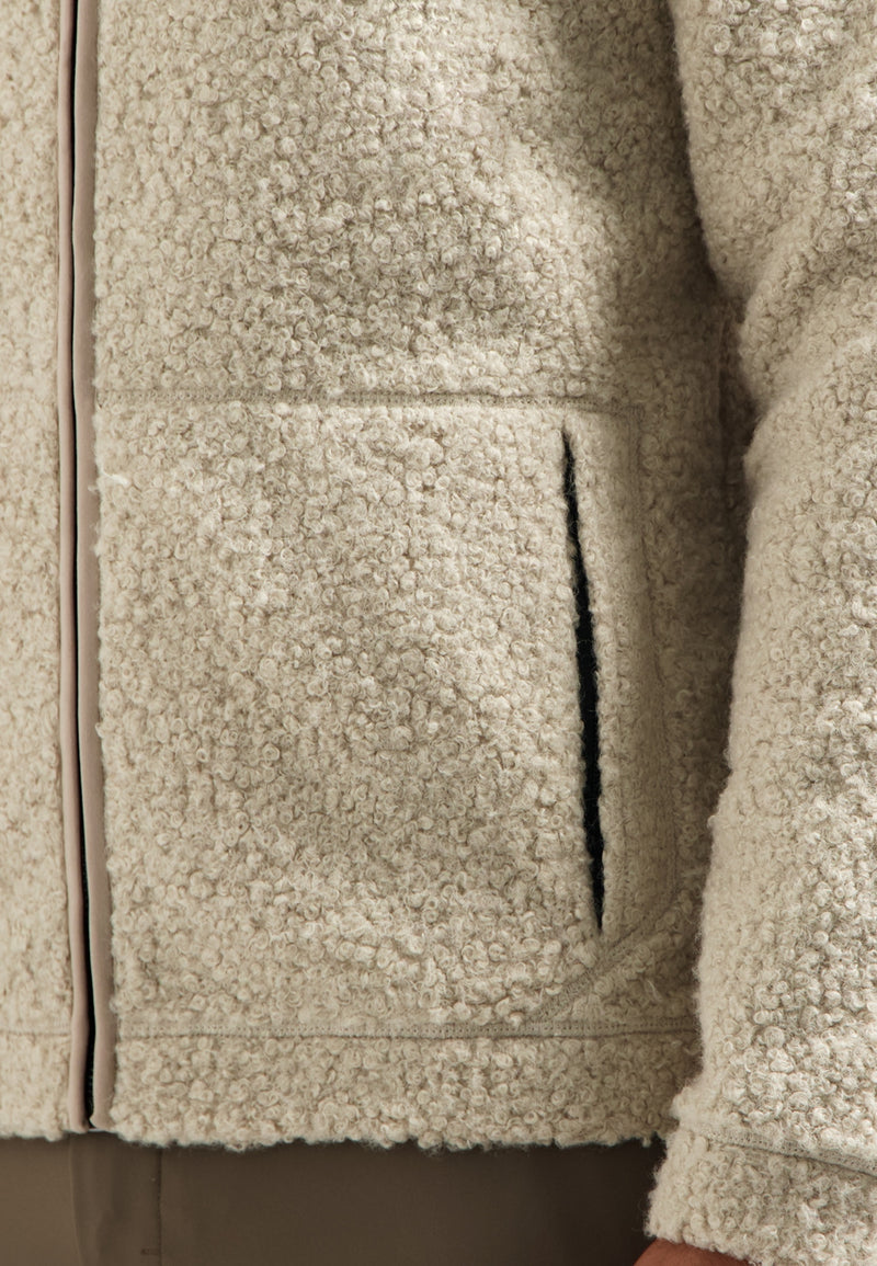 Teddy cardigan | Sand