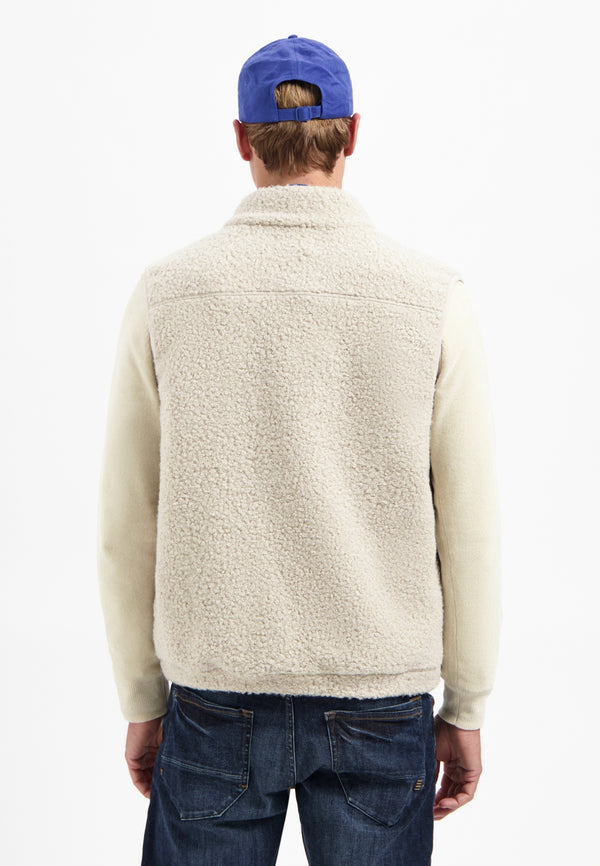 Teddy bodywarmer | Sand