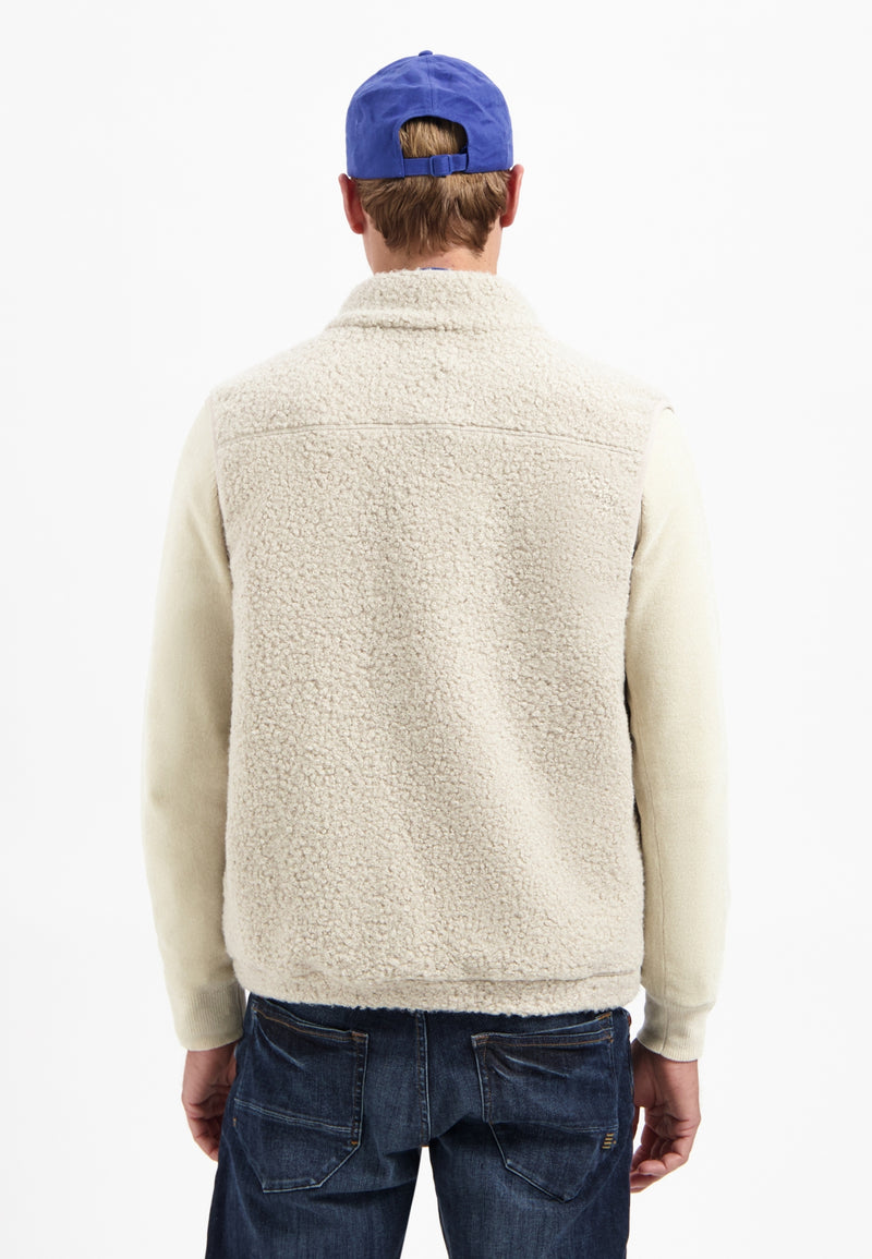 Teddy bodywarmer | Sand
