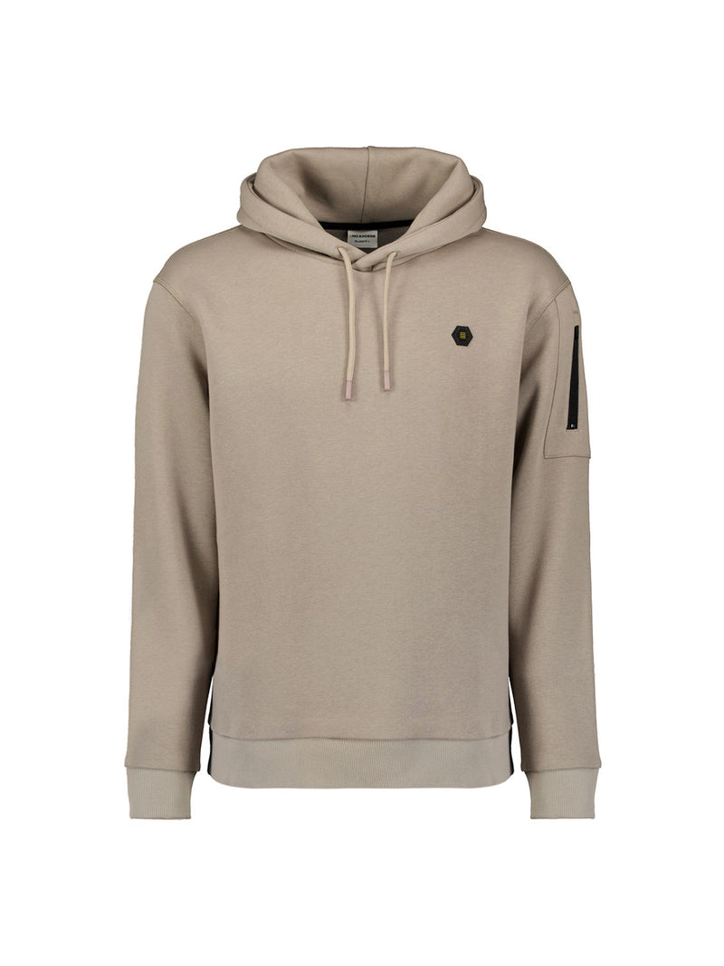 Hooded sweater | Clay