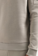Hooded sweater | Clay