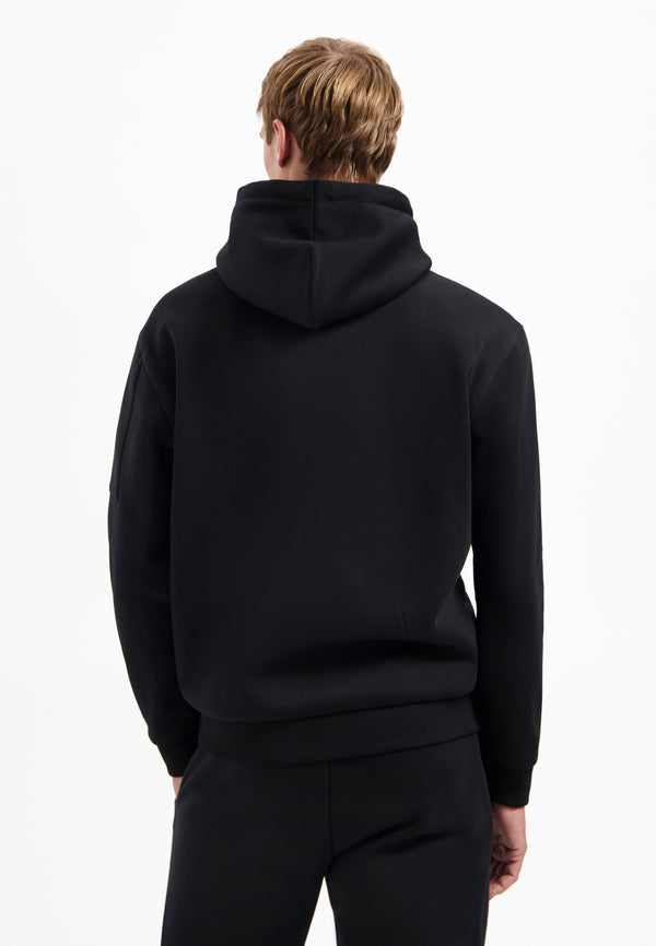 Hooded sweater | Black