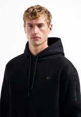 Hooded sweater | Black