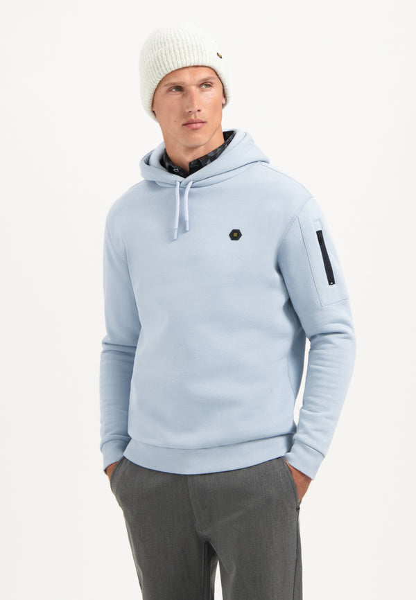 Hooded sweater | Dusty Blue