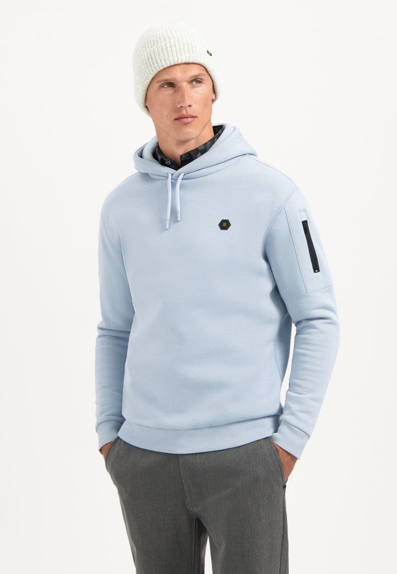 Hooded sweater | Dusty Blue