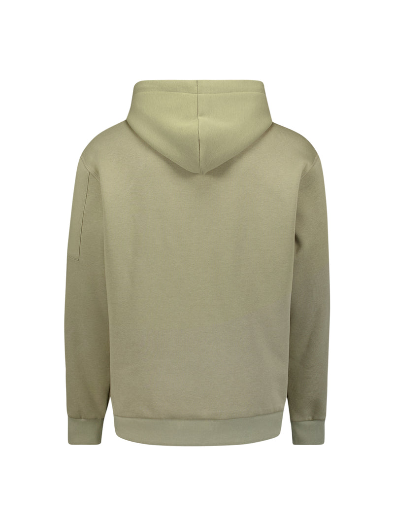 Hooded sweater | Light Moss