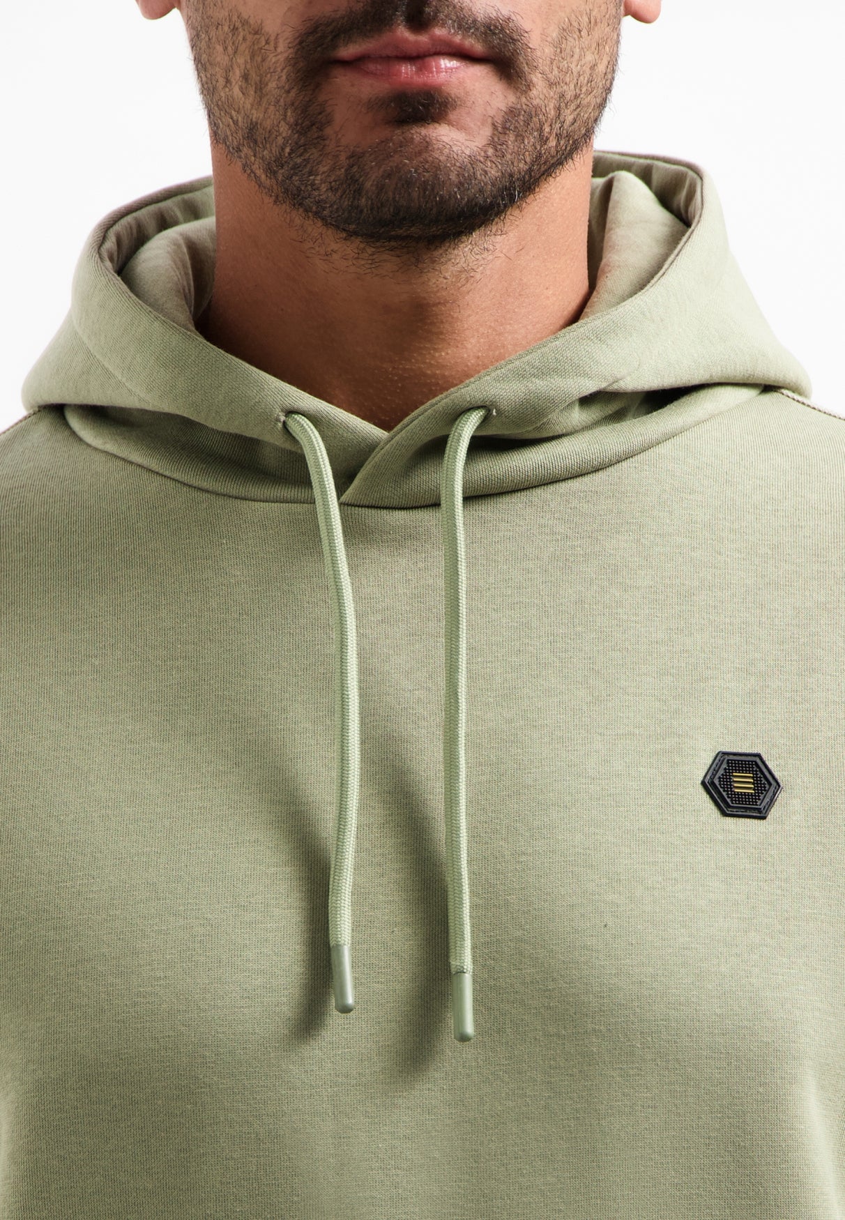 Hooded sweater | Light Moss