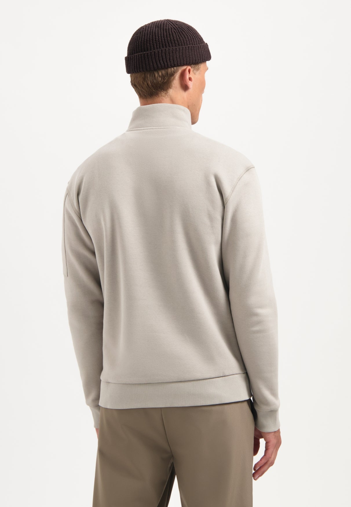 Half-Zip Sweater | Clay