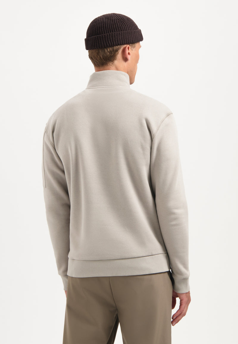 Half-Zip Sweater | Clay