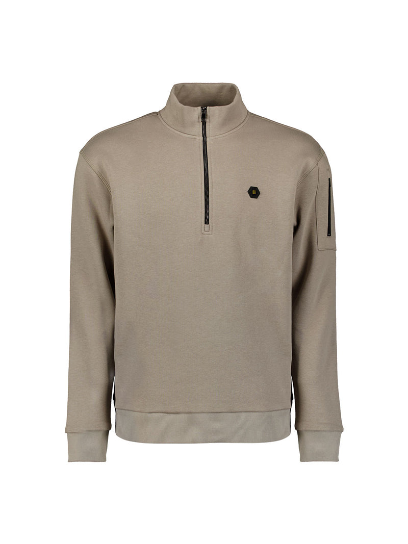 Half-Zip Sweater | Clay