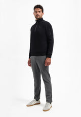 Half-Zip Sweater | Black