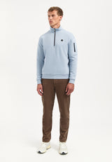 Half-Zip Sweater | Dusty Blue