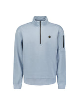 Half-Zip Sweater | Dusty Blue