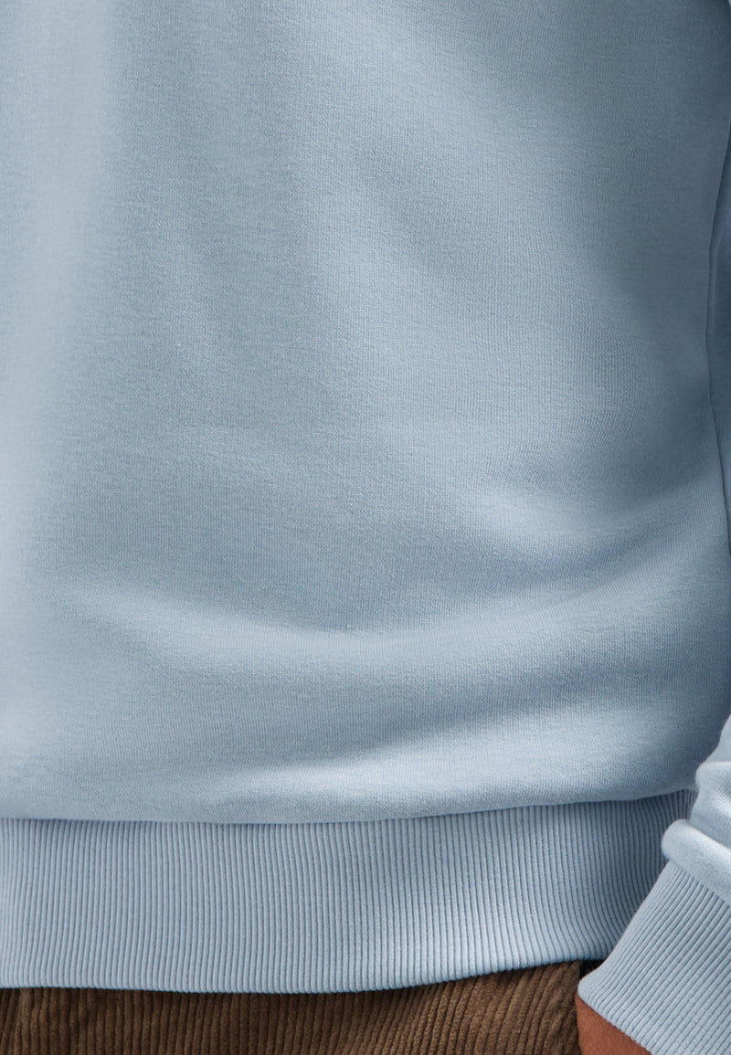 Half-Zip Sweater | Dusty Blue