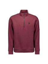 Half-Zip Sweater | Dark Wine