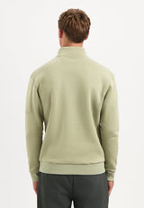 Half-Zip Sweater | Light Moss