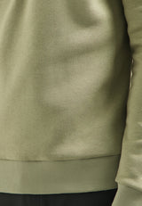 Half-Zip Sweater | Light Moss