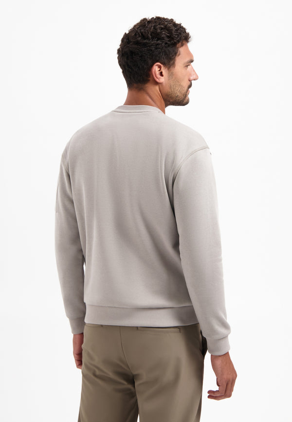 Crewneck sweater | Clay
