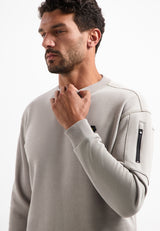 Crewneck sweater | Clay
