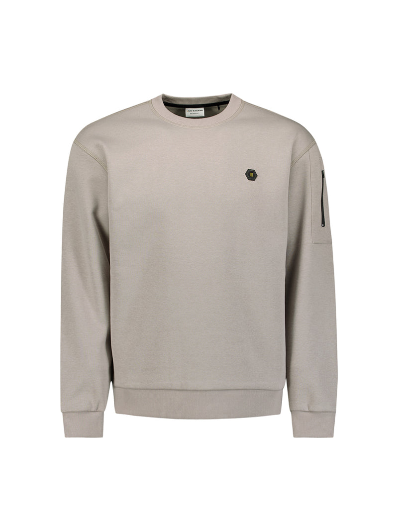 Crewneck sweater | Clay