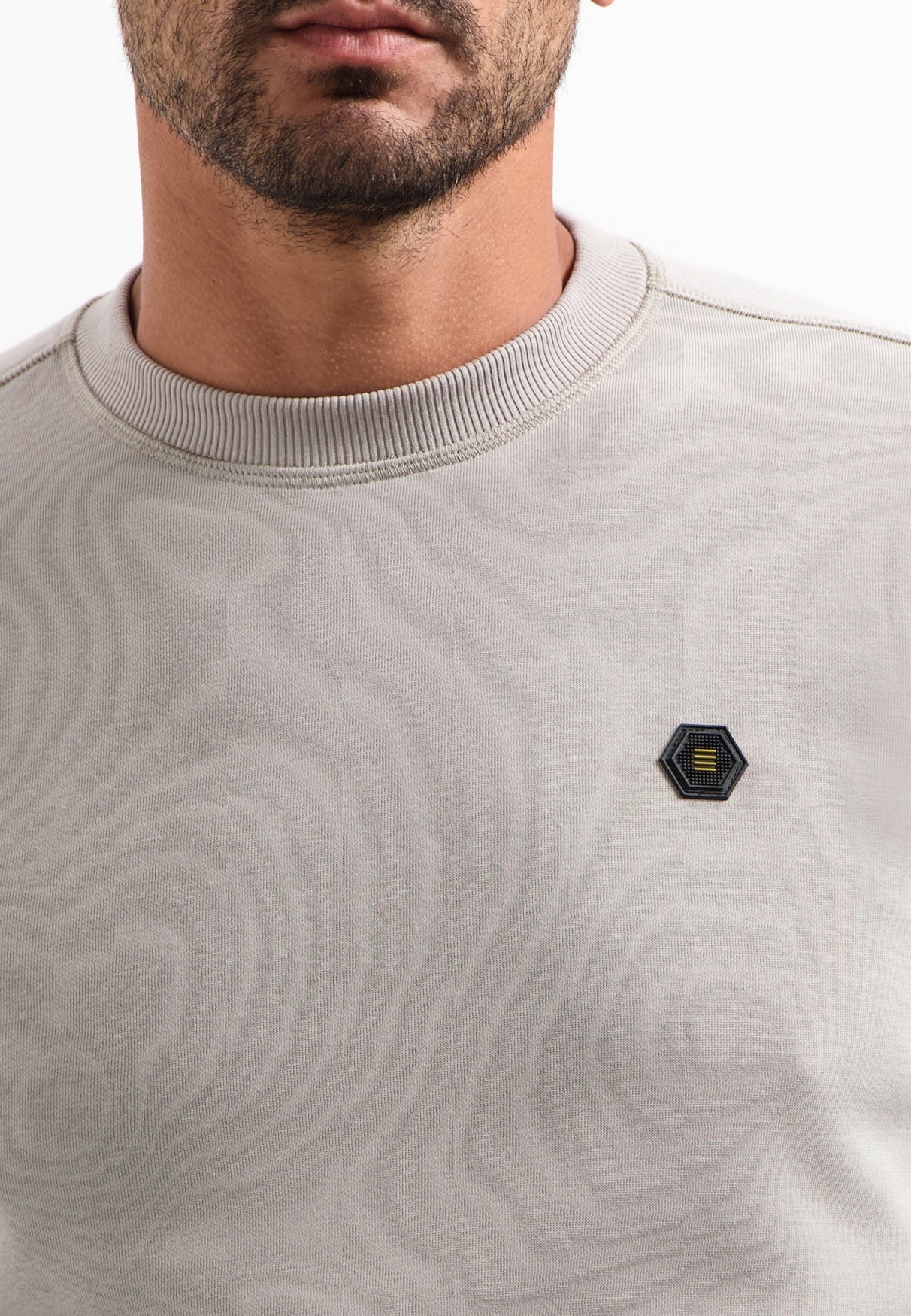 Crewneck sweater | Clay