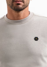 Crewneck sweater | Clay
