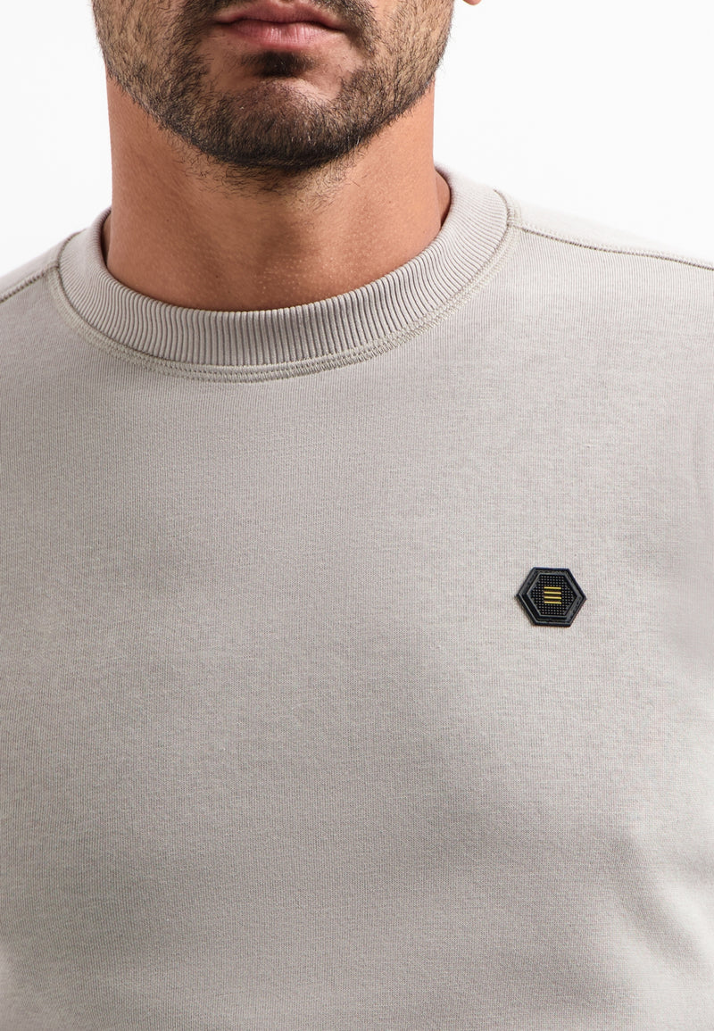 Crewneck sweater | Clay