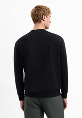 Crewneck sweater | Black