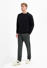 Crewneck sweater | Black