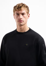 Crewneck sweater | Black