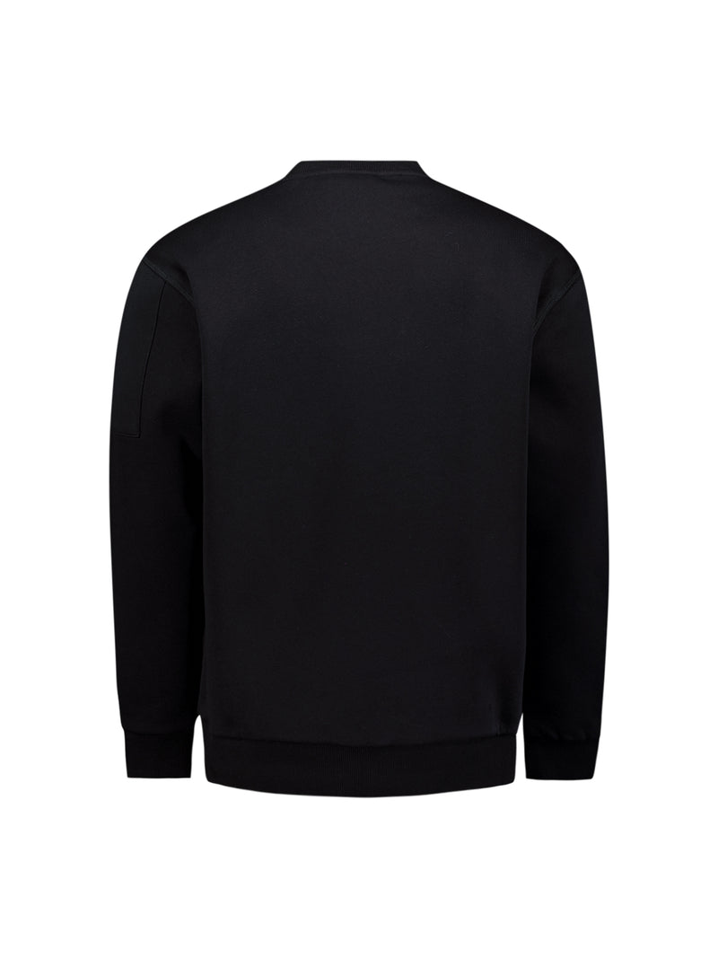 Crewneck sweater | Black